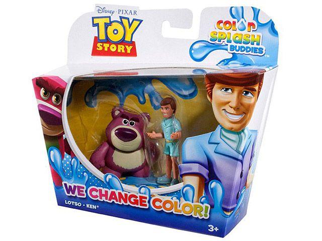 Toy Story Mini figuras Color Splash Lotso e Ken - Mattel - Boneco